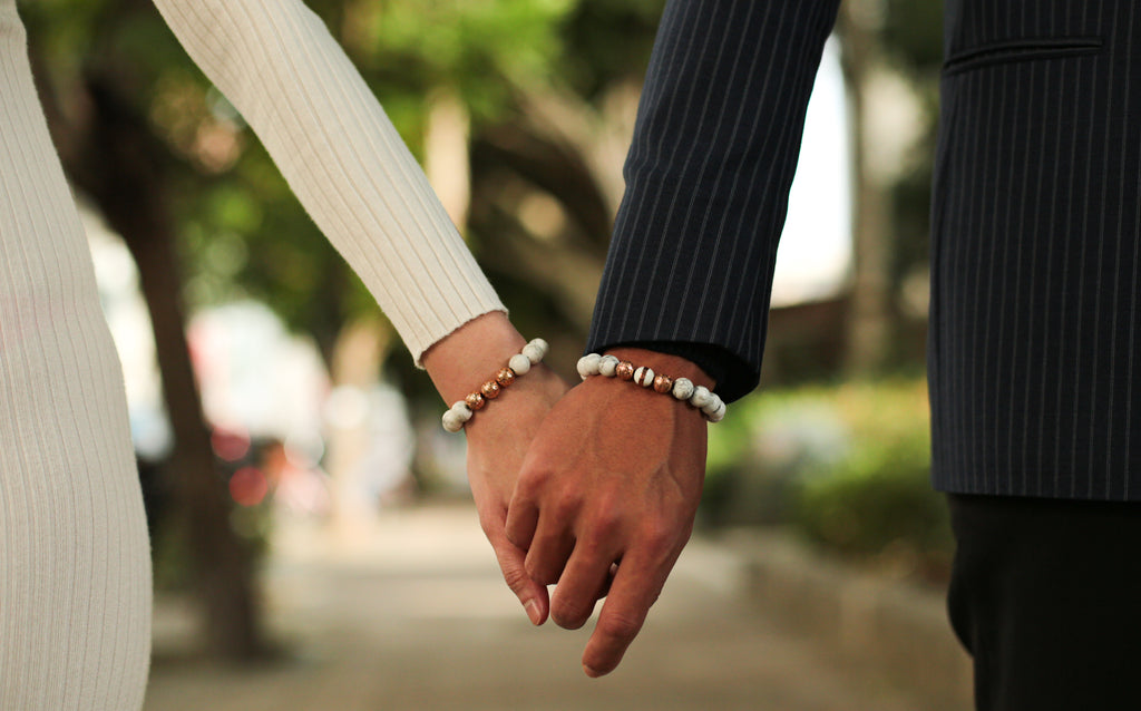 POLYREAL 1Pair Magnetic Couple Bracelets for Women Men Heart India | Ubuy